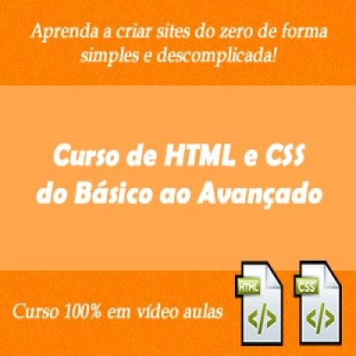 Curso de Html e Css do básico ao avançado